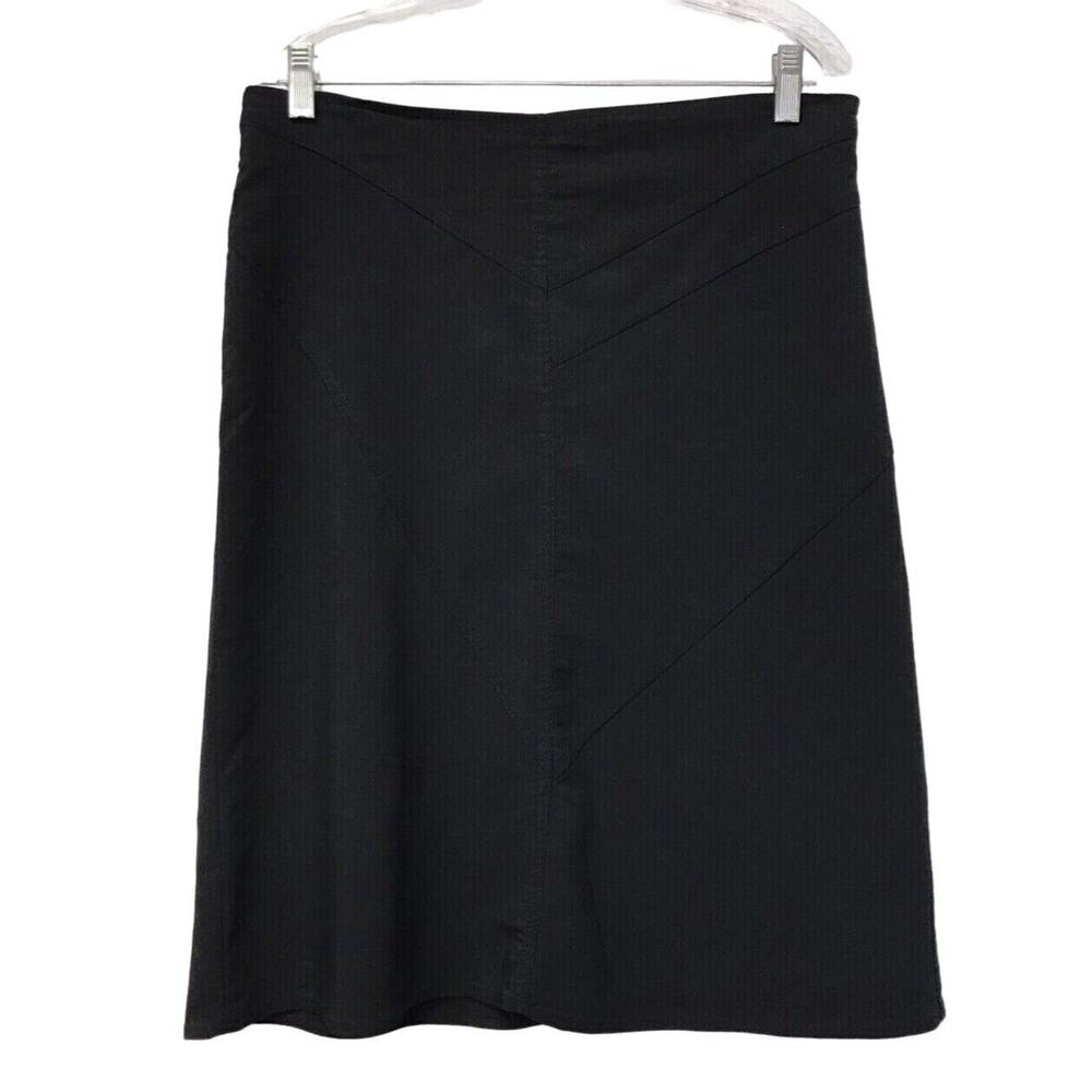 Divalicious Skirt Womens Large Pencil Black
